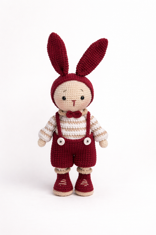 HANDMADE CROCHET BUNNY DOLL