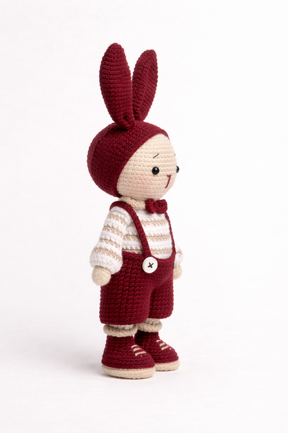 LAPIN AU CROCHET FAIT MAIN